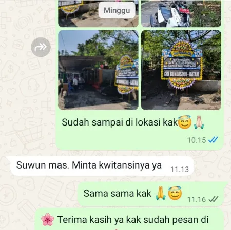 Pengiriman Papan Bunga Duka Pasir Gintung Jayanti