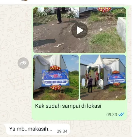 Pengiriman Karangan Bunga Pasir Gintung Jayanti