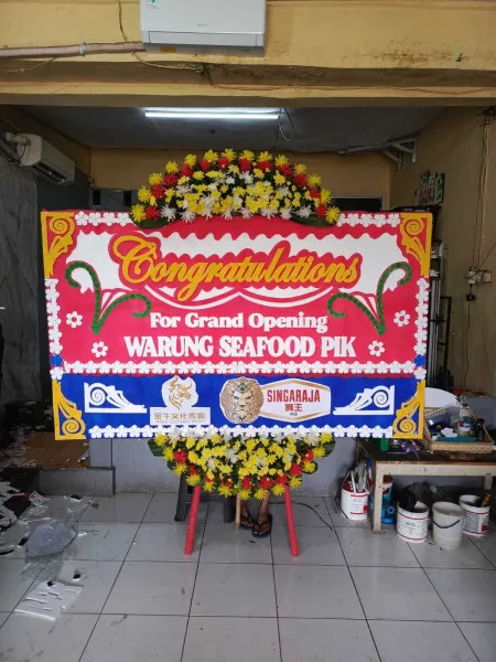 Papan Bunga Ucapan Selamat Pasir Gintung Jayanti