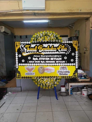 Papan Bunga di Pasir Gintung Jayanti
