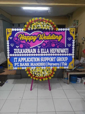 Papan Bunga di Pasir Gintung Jayanti